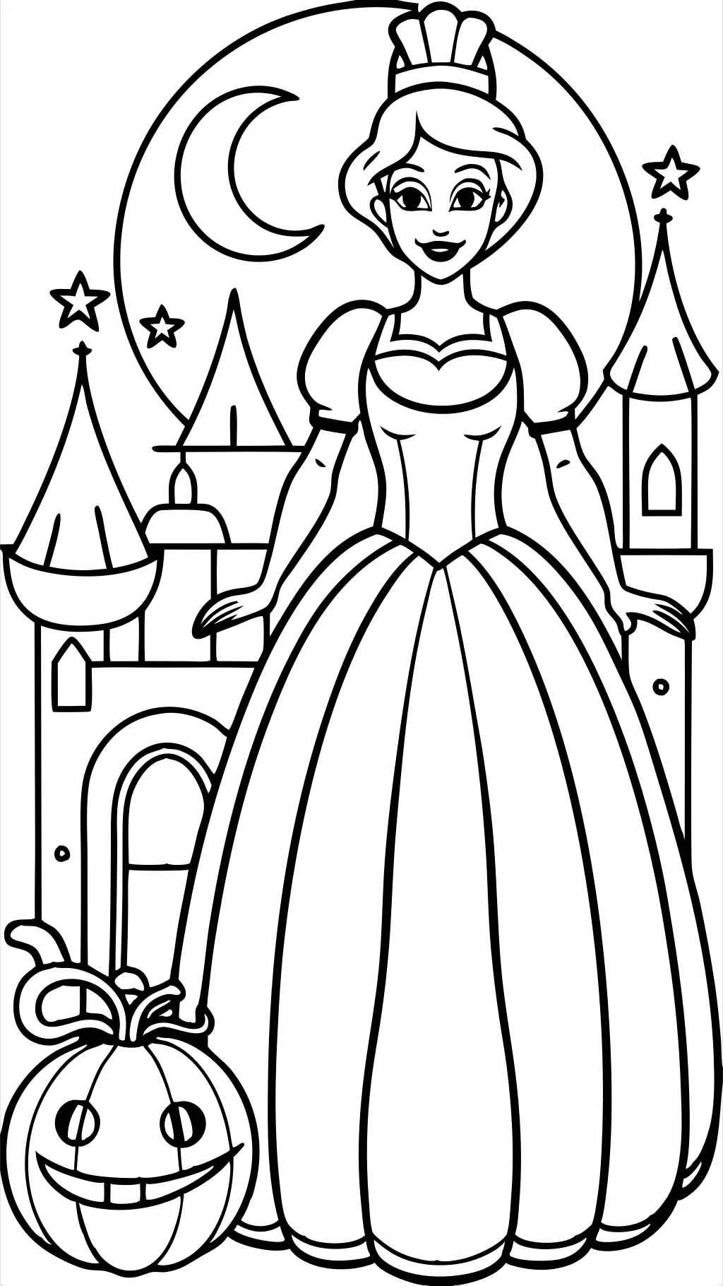 princesas para colorear cenicienta